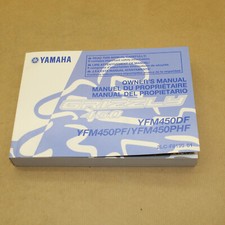 MANUEL DU PROPRIETAIRE ET D'UTILISATION YAMAHA YFM 450 GRIZZLY 2014