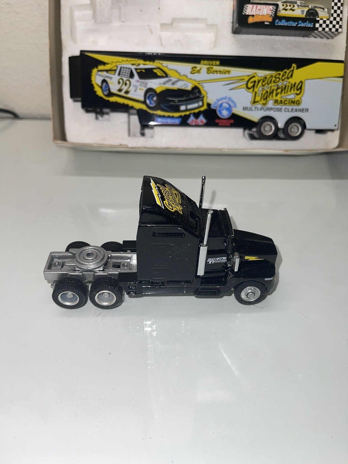 Greased Lightning Race Team Hauler 1/64 Scale Limited Edition Ed Berrier And Car eBay