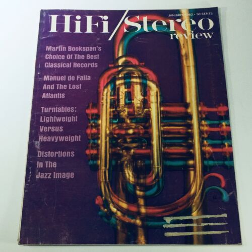 Revue stéréo HiFi vintage janvier 1962 - Martin Bookspan / manuel de défaillance / jazz - Photo 1 sur 2