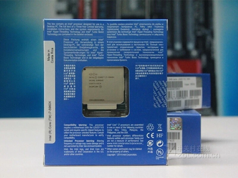 NEW Intel Core i7-5960X 3.0GHz 8-Core SR20Q LGA2011-v3 CPU Processor - Image 2 of 2