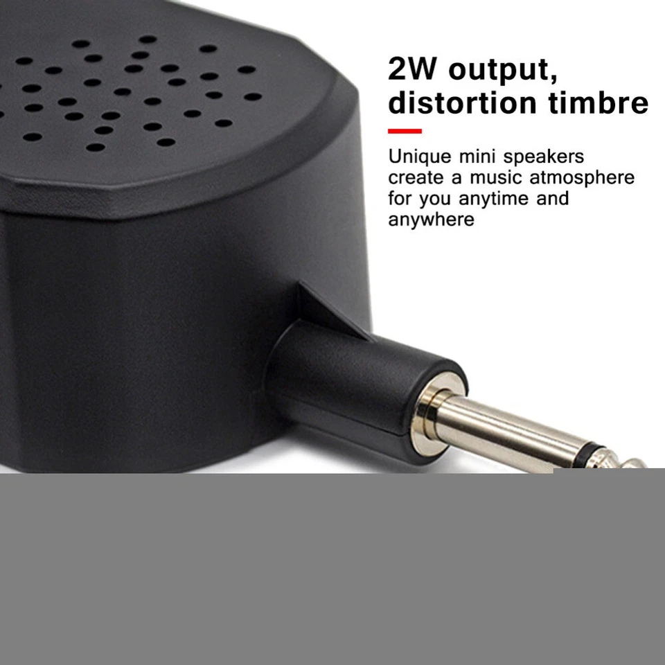 JOYO Mini Guitar AMP Clean Distortion Electric Guitar Amplifier with Earphone - Image 4 of 4