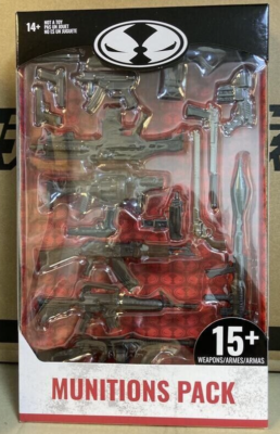 Spawn McFarlane Toys Munitions Pack Weapons Guns For 7