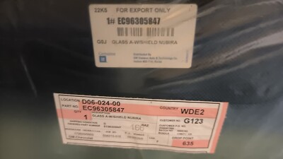 NEU Original GM Chevrolet   Windschutzscheibe für Chevrolet Daewoo Nubira