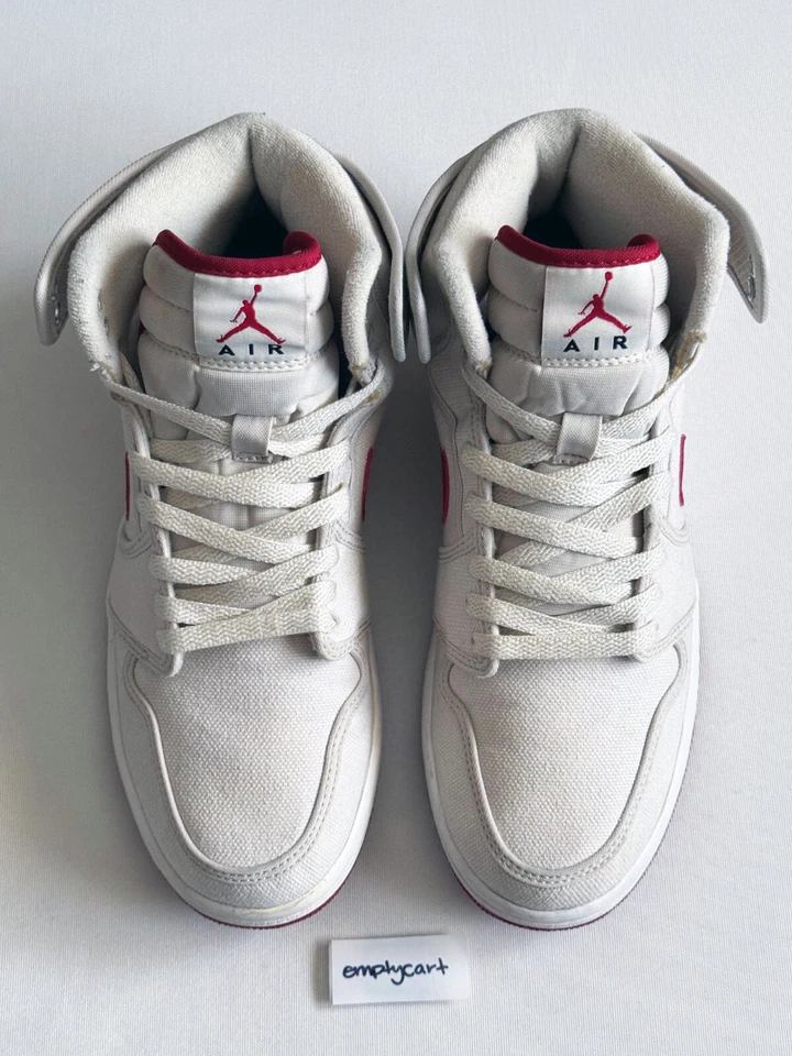 Zapato Deportivo Air Jordan 1 Retro AJKO Hi Blanco Rojo 2010 Para Hombre Talla 9 Usado Nike Foto 3 de 4