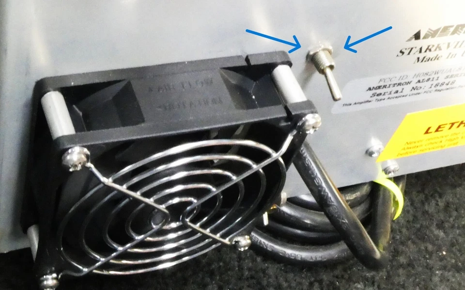 Ventilador externo Ameritron AL811 y corrección de sesgo requiere herramientas y algo de habilidad Foto 2 de 4