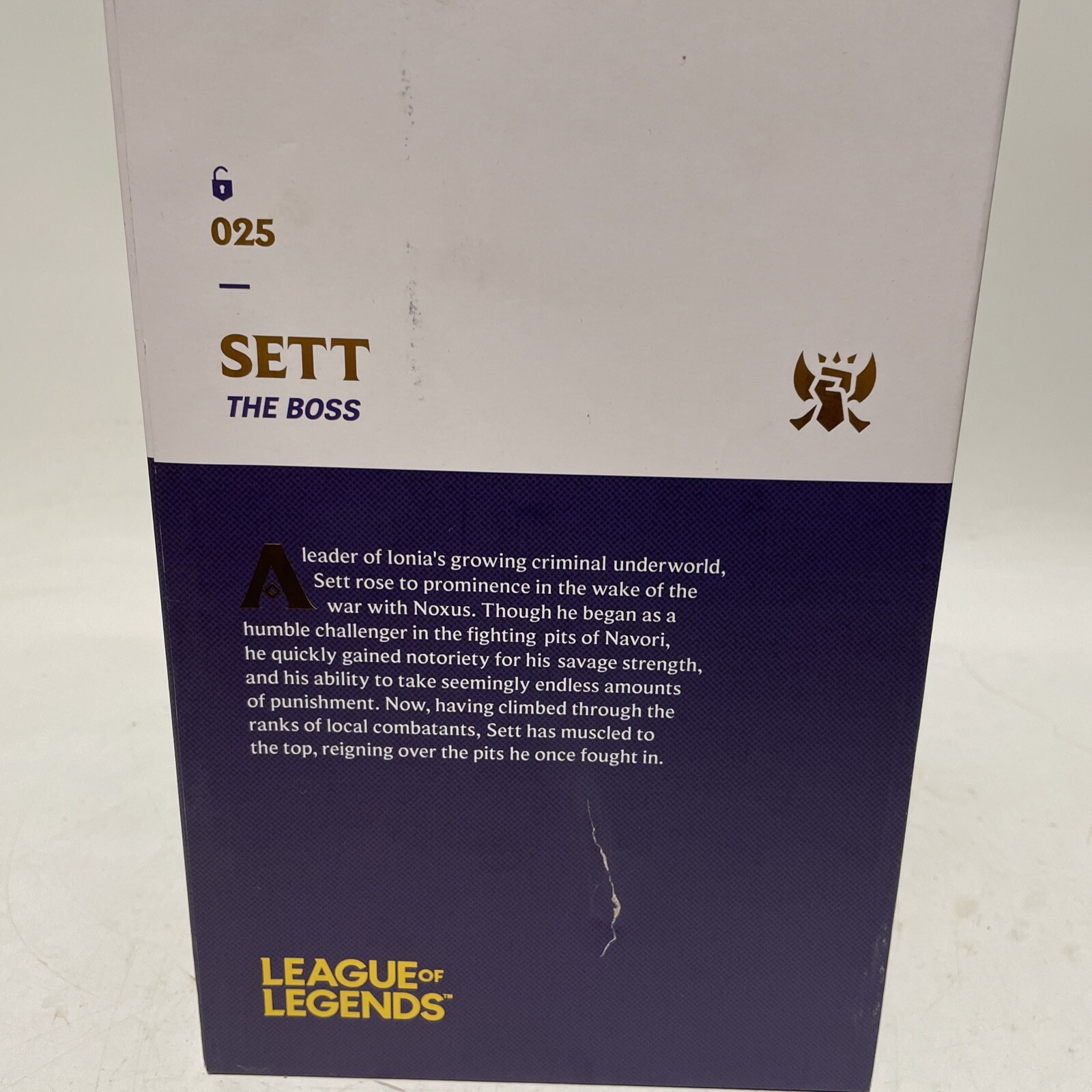 LoL League of Legends SETT Unlocked Statue Figure Riot Games Authentic  Goods