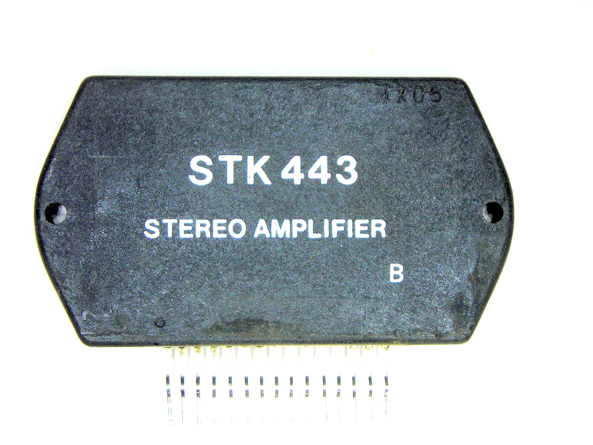 STK443 三洋 25W + 25W オーディオパワーアンプ IC １０個 STK443 