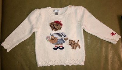 ralph lauren baby girl sweater