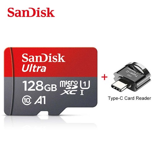 100% Original SanDisk Memory Card 128GB 64GB 32GB A1 Micro SD Card Class 10 UHS- - Picture 13 of 15