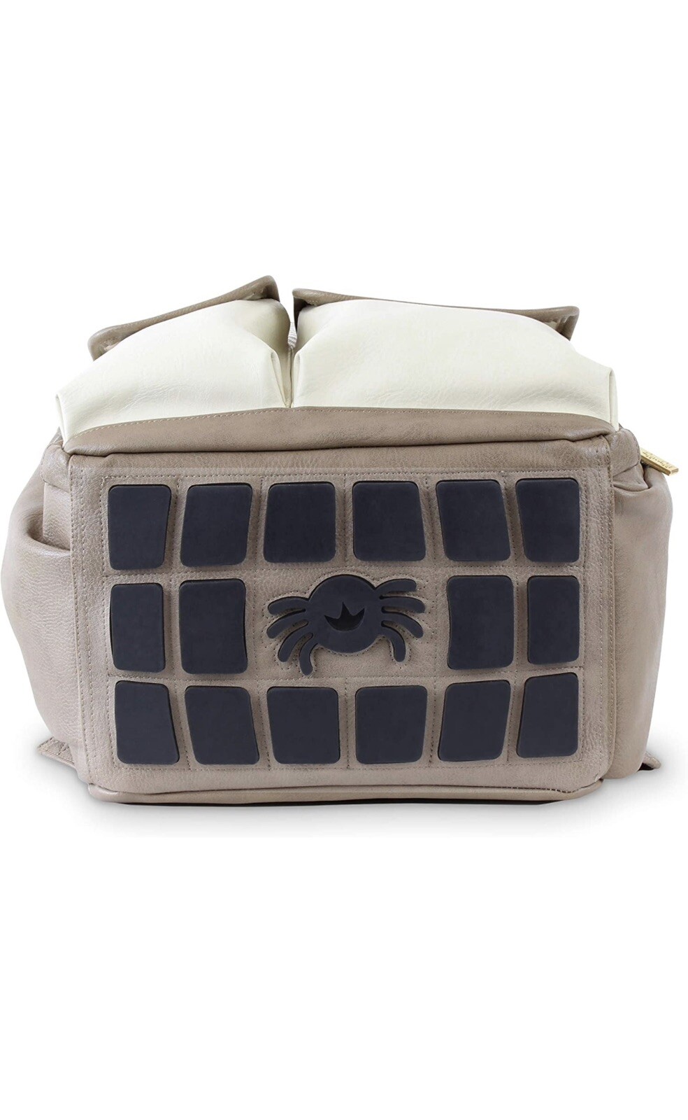 Itzy Ritzy Boss Backpack Diaper Bag Vanilla Latte 12.5”H x 18”W x 10”D