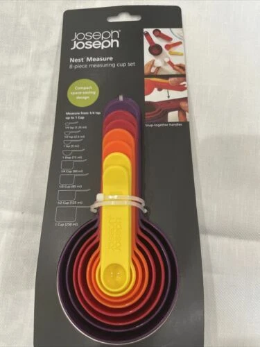 Joseph Joseph Plastic Measuring Measuring Cups&Spoons Sets