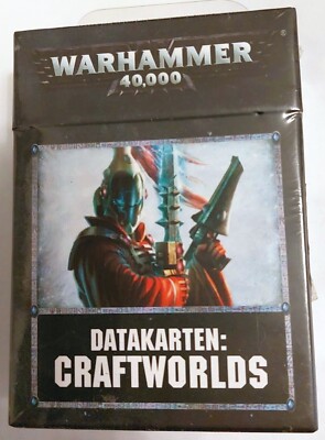 Craftworlds Eldar Datakarten 8te Edition Deutsch OVP Warhammer 40000 W40k 40k