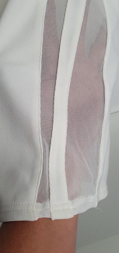 Missguided Womens White Skirt See Thru Side Panels B.N.W.T. Size 6 - Picture 6 of 7