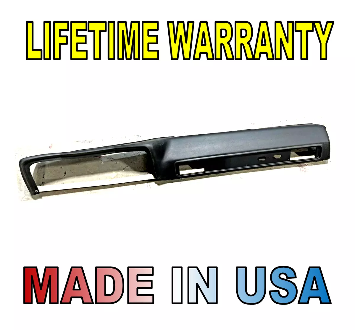 1973 1978 Chevy C10 GMC Truck Urethane Replacement Dash Pad Black