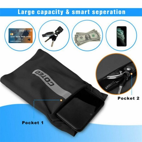 Jogging Pouch Pouch Case Sports Arm Band Gym Running Key Bag Cell Phone Holder - Zdjęcie 7 z 11