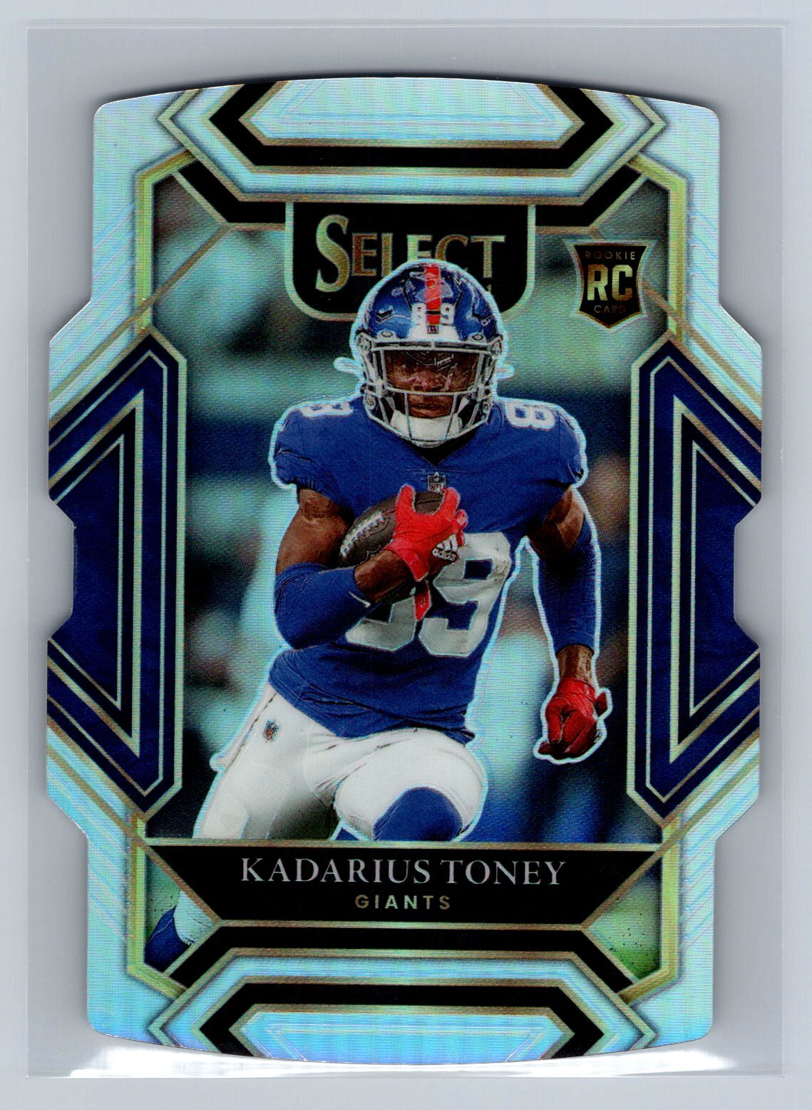 2021 Panini Select Kadarius Toney Silver Prizm Die Cut #252 New York Giants