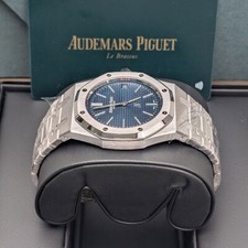 Unworn Audemars Piguet 16202ST.OO.1240ST.02 Royal Oak Blue Dial 2023 4