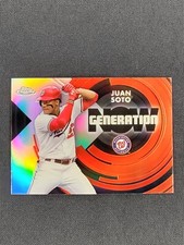 2022 Topps Chrome🔥JUAN SOTO🔥 Generation Now🐏Refractor GNC-3💎CLEAN💎
