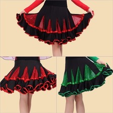 Latein Salsa Tango Rumba Cha Ballsaal Tanz Kleid Training Rock &Uuml;bergr&ouml;&szlig;e
