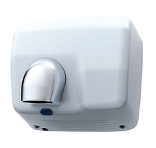 Electric hand dryer | nozzle automatic drier Snti-vandal High Speed White Steel