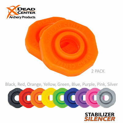Dead Center Archery Products Stabilizer Silencer Stabilizers 2 per pk.