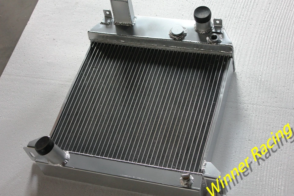 For Morgan Plus Four / +4 2.1L 1964-1968 1965 1966 67 MT Aluminum Radiator - Image 2 of 4