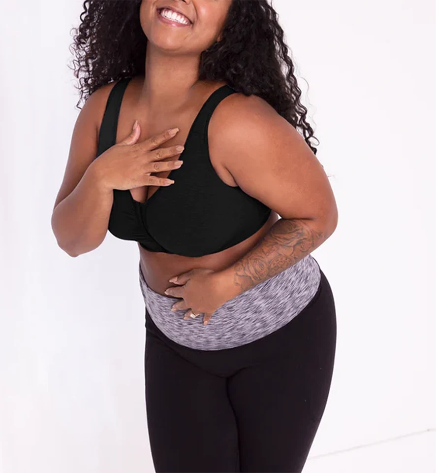 Sujetador con cierre frontal de algodón Meryl Leading Lady (110) negro, crudo, moca, rosa, especias... Foto 4 de 4