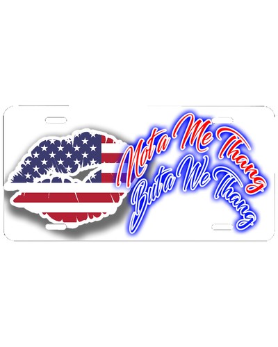 Airbrush Painted American Flag Lips Hoodie Shirt Hat Backpack Tag Mug Coaster - Picture 2 of 12
