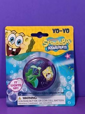 SpongeBob SquarePants Light-Up LED Yo-Yo Toy New Sealed Plankton Well Played