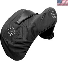Dressage Saddle Cover - Black, One Size