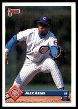 Alex Arias 1993 Donruss #4 Chicago Cubs MLB READ FREE SHIPPING AutographDen