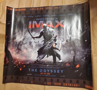 The Odyssey IMAX Movie Poster Reprint | Premium Wall Art Print | Multiple Sizes