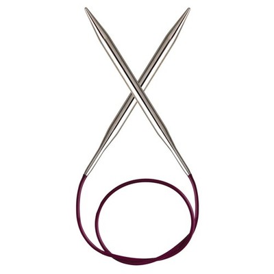 KnitPro Nova Metal: Knitting Pins: Circular: Fixed: 50cm x 3.75mm