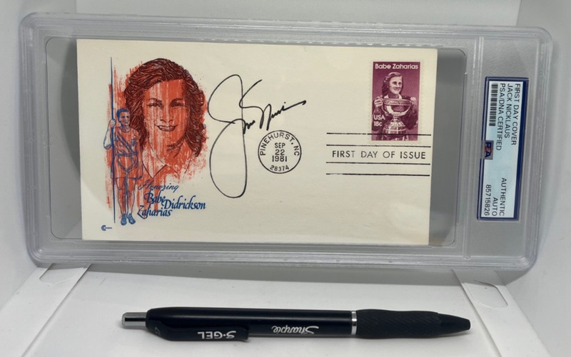 Jack Nicklaus Signed Auto FDC First Day Cover PSA Guaranteed Authentic Autograph