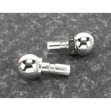 Kaoko Chrome Throttle Lock w/Bar-End Weights - HDCB.C