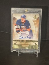 2013-14 Upper Deck Ultimate Collection Rookie Autograph Brock Nelson/399