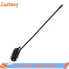 17" Rolling Lawn Aerator Push Heavy Duty Aerator Lawn Soil Penetrator Spikes