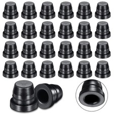 18 Pack Brake Bleeder Screw Caps - Rubber Dust Covers For Caliper Screws