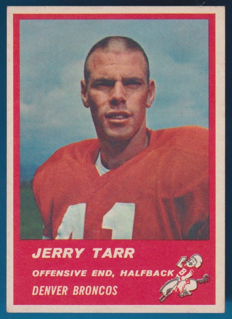 Jerry Tarr #83 (Football Cards 1963 Fleer) — is it worth grading?