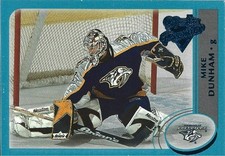 2002-03 O-Pee-Chee Premier Blue Mike Dunham Nashville Predators /500