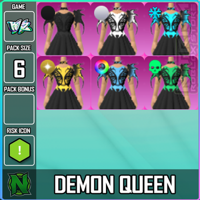 #ad World Zero WZ 6 PACK DEMON QUEEN $19.99