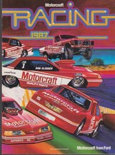 Ford Motorcraft Racing Advertising Supplement 1987 Nascar Drag Off-road