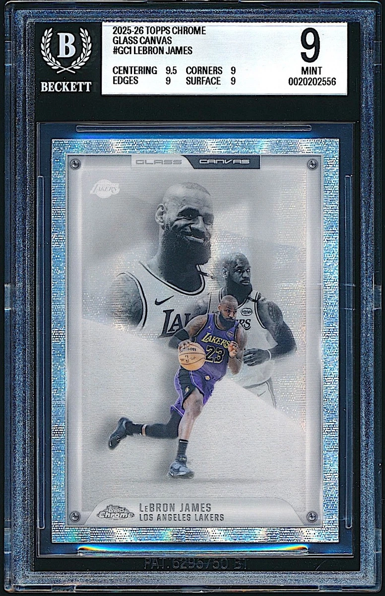 Topps LeBron James 9 Graded Basketball Sports Trading Cards