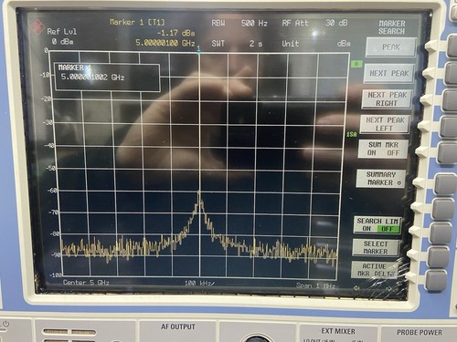 Agilent HP 83712B .01-20GHz Signal Generator Cal’d Opts 1e1 1e5 1e8 Attenuatr - Picture 15 of 24