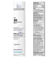 Mela B3 UV Daily SPF 30 Moisturizer, Niacinamide, Anti-Aging, 40ml 2028