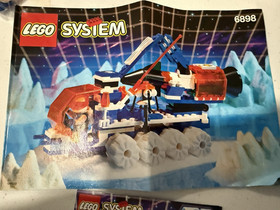 LEGO Space: Ice-Sat V (6898) and  Ice Tunnelator (6814) READ DESCRIPTION