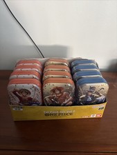 One Piece Tcg Display 12x Mini Tin Pack Set Vol. 2  Tins Are Sealed New English