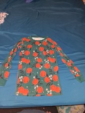 Blake And Rae Bamboo Pajama Top Oranges 7-8