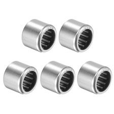 SCE78 Needle Roller Bearings 7/16" x 5/8" x 1/2" Chrome Steel Open End 5pcs