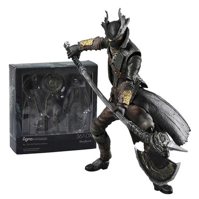 figma Bloodborne 367-DX 狩人 Bloodborne Hunter Figma 367-DX PVC Action Figure Collectible Model